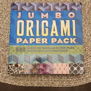 Jumbo Origami Paper Pack - Multicolor
